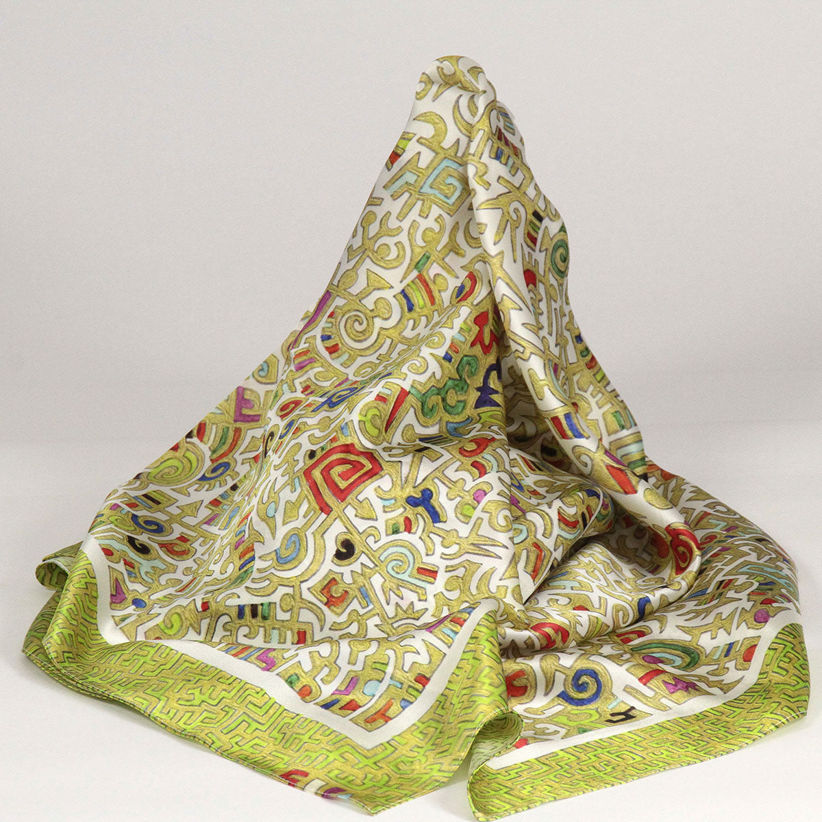 スカーフ(曽良貞義 壁画)